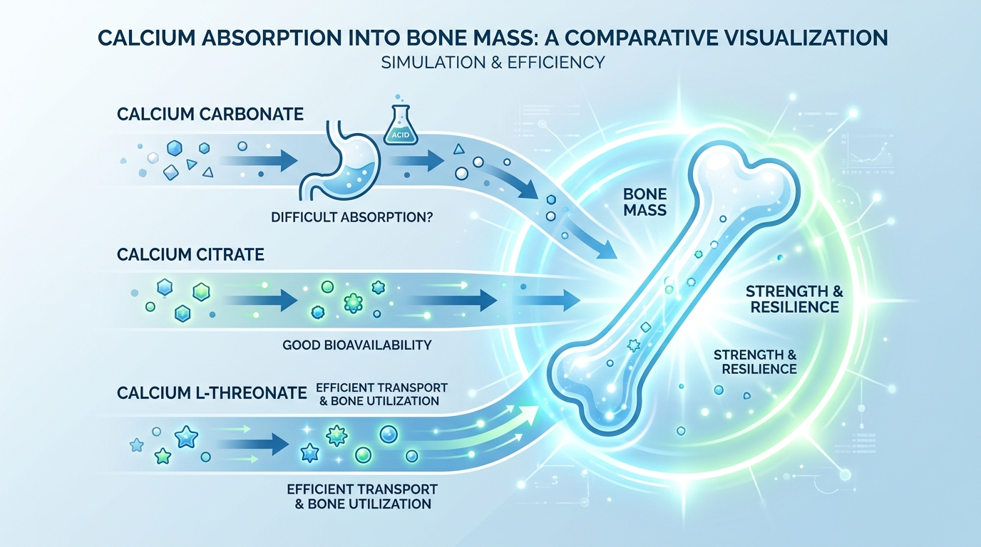 types-of-calcium-absorption-comparison เปรียบเทียบการดูดซึมแคลเซียมแต่ละชนิด เพื่อตอบคำถามว่าแคลเซียมแบบไหนดีที่สุด