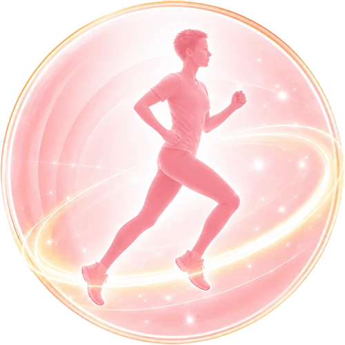 trical-plus-active-movement-unisex-illustration ภาพบุคคลกำลังวิ่งสื่อถึงคนแอคทีฟทั้งชายและหญิงสำหรับ TRICAL Plus